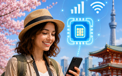 eSIM for travel in Japan — HD Telecom
